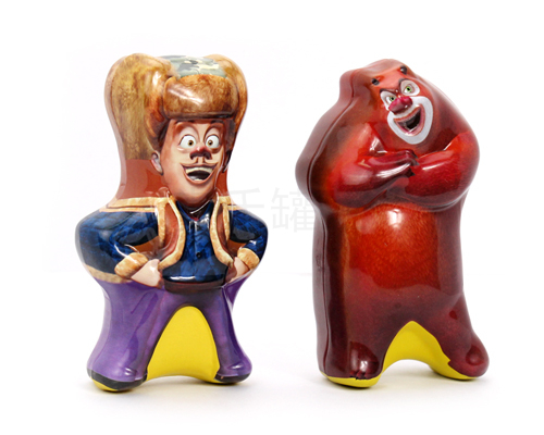 熊出沒(méi)卡通糖果鐵盒子